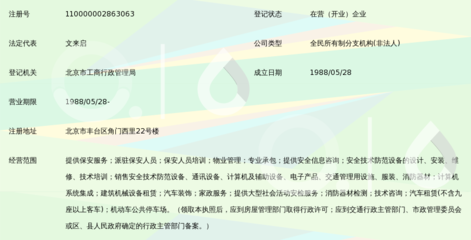 北京市保安服務總公司豐臺分公司 融合北京信息技術咨詢服務的現(xiàn)代化安保新范式